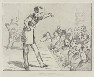 Addressing His Constituents